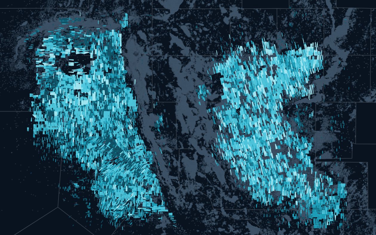 Permian wells mapped by lateral length