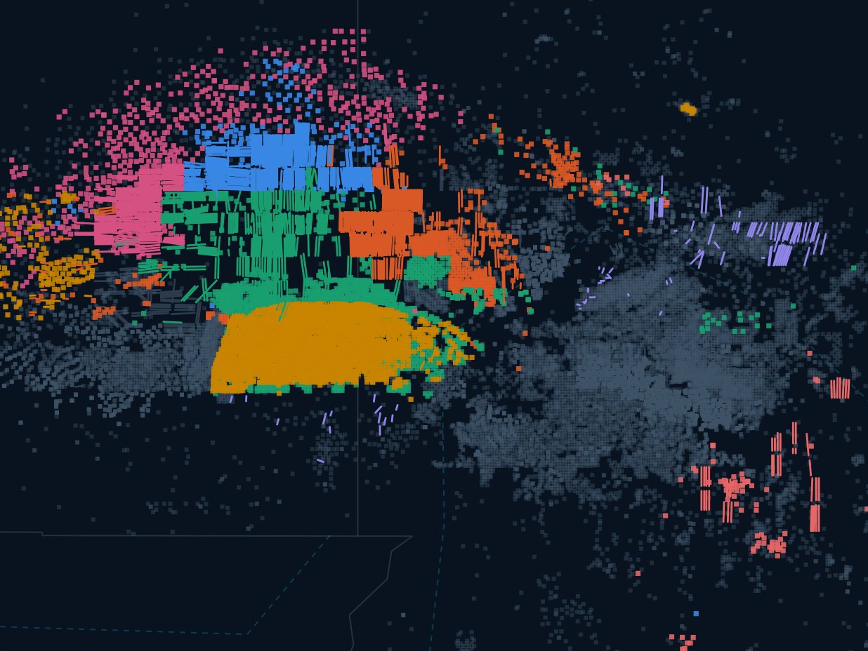 Uinta wells mapped by operator